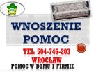 Wnoszenie mebli, materiałow budowlanych, cena tel 504-746-203, Wrocław,