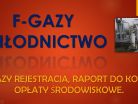 Fgazy, zgłoszenie, rejestracja, tel. 502-032-782. lodówek, chłodni, Gdańsk
