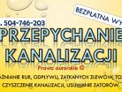 Czyszczenie rur spiralą, tel, 504-746-203, Wrocław, przepychanie sprężyną, cena