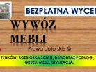 Wywóz wersalek,narożnika,cena,tel, 504-746-203,Wrocław,utylizacja,sofy