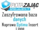 Zaszyfrowana baza danych - naprawa Optima Insert i inne