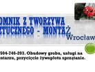 Nagrobki z plastiku, tworzywa, tel. 504-746-203, Wrocław, pomnik, obudowa, grób